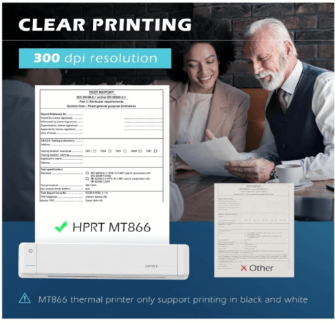 HPRT MT866 Portable Printer