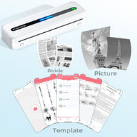 M832 Portable Printer - Inkless, Tattoo Stencil and Document Printing