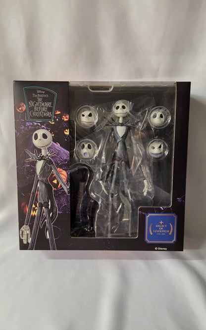 Kaiyodo Legacy of Revoltech LR-058 Jack Skellington Glow-in-the-Dark Action Figure
