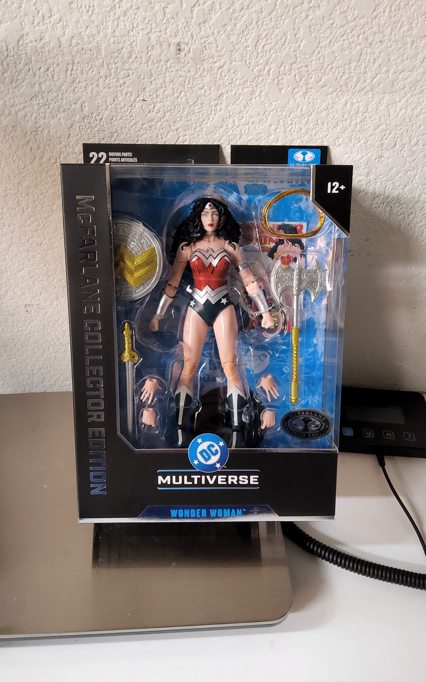 McFarlane Toys DC Multiverse Collector Edition Wonder Woman 80s Platinum Edition 7-Inch Action Figure #61