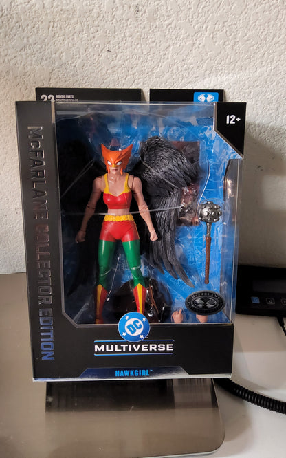 McFarlane Toys DC Multiverse Collector Edition Hawkgirl Kendra Saunders Platinum Edition 7-Inch Action Figure #63