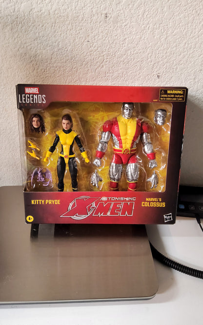 Marvel Legends Series Astonishing X-Men Kitty Pryde and Marvel’s Colossus 2-Pack Action Figures