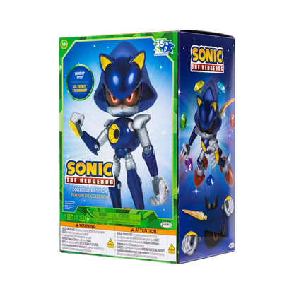 Sonic the Hedgehog 35th Anniversary Collector's Edition Metal Sonic Light Up Eyes Figure