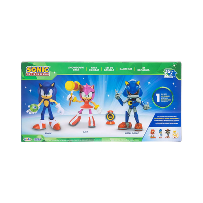 Sonic the Hedgehog 35th Anniversary Sonic, Amy and Metal Sonic Three-Pack