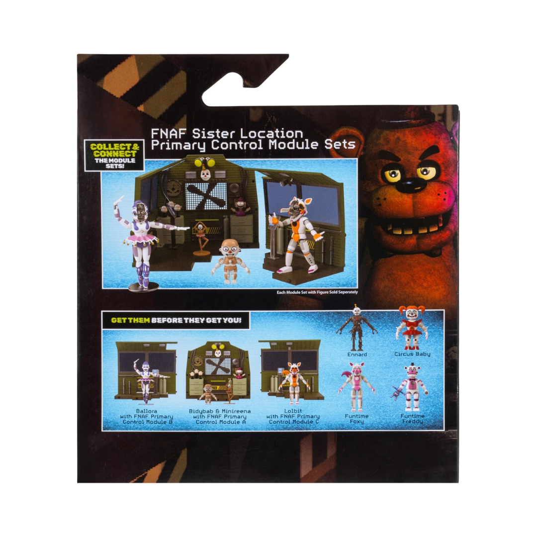 Jazwares Five Nights at Freddy's Ballora Action Figure Set with Module