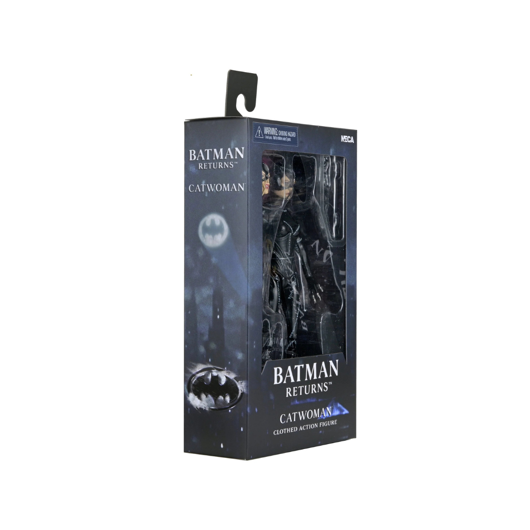 NECA Batman Returns Catwoman 8-Inch Clothed Action Figure Michelle Pfeiffer