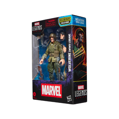 Marvel Legends Wolverine WWII Logan Executer Build A Figure Action Figure Hasbro