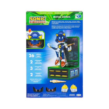 Sonic the Hedgehog 35th Anniversary Collector's Edition Metal Sonic Light Up Eyes Figure
