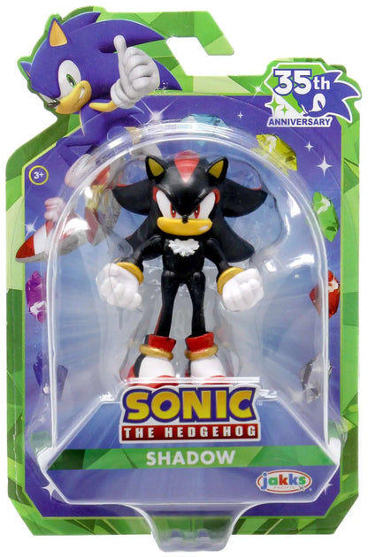 Sonic the Hedgehog 35th Anniversary Shadow 2.5" Mini Figure – Jakks Pacific