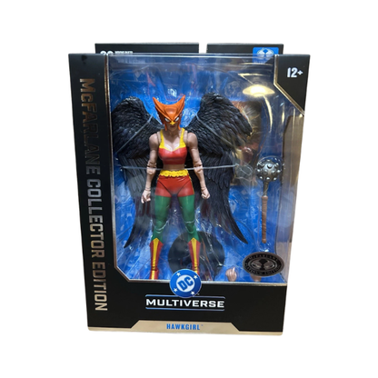 McFarlane Toys DC Multiverse Collector Edition Hawkgirl Kendra Saunders Platinum Edition 7-Inch Action Figure #63