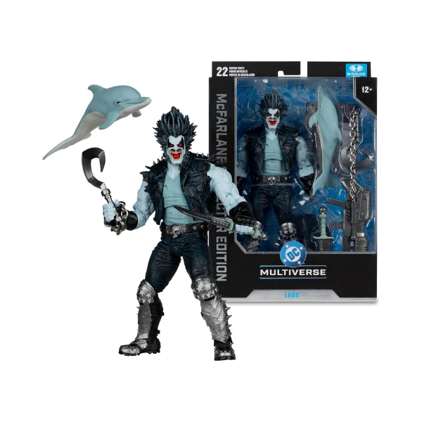 DC Multiverse Lobo McFarlane Collector Edition 7-Inch Figure (Regular Version)