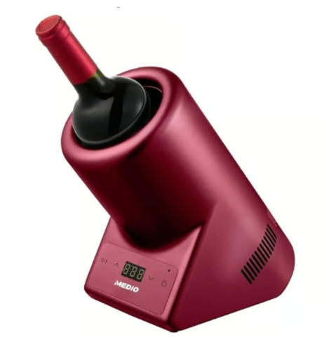 Electric Wine Chiller - Perfect Single-Bottle Cooling