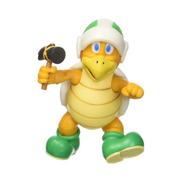 Super Mario Hammer Bros 4 Inch Action Figure with Hammer Toy Nintendo