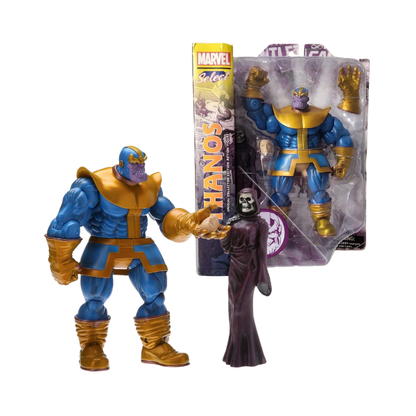 Marvel Select Thanos Action Figure with Death – 7" Collectible by Diamond Select