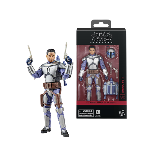 Star Wars The Black Series Jango Fett #10 Attack of the Clones Figure Hasbro