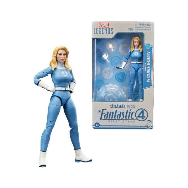 Marvel Legends Invisible Woman Figure – Fantastic Four First Steps 6-Inch