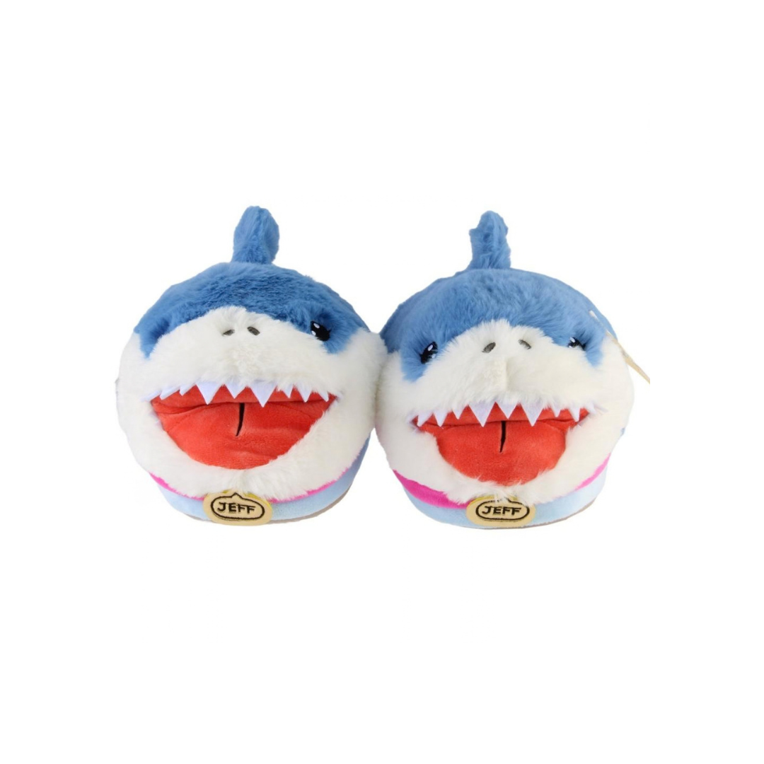 Marvel Rivals Jeff the Land Shark Plush Fluffy Slippers GameStop Exclusive One Size New