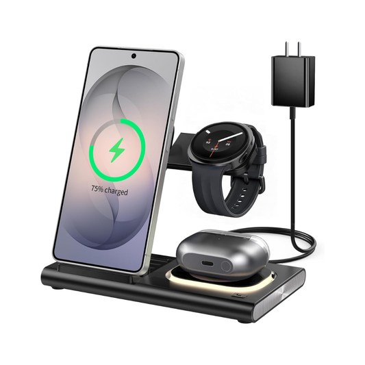 Aresh 3-in-1 Charging Station for Samsung Galaxy Phone, Watch 9/Ultra2 & Buds