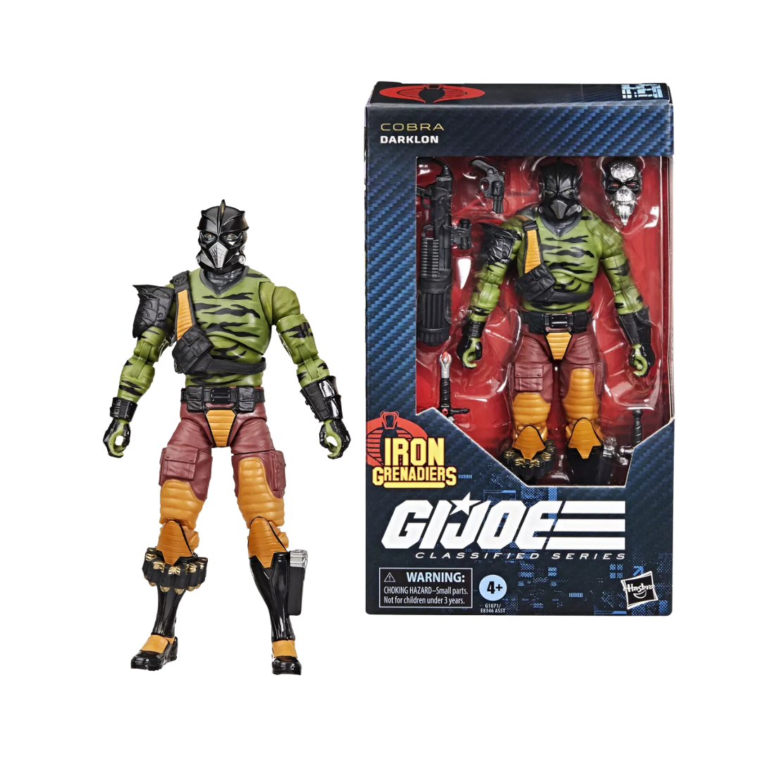 G.I. Joe Classified Series Darklon Iron Grenadiers 6-Inch Action Figure