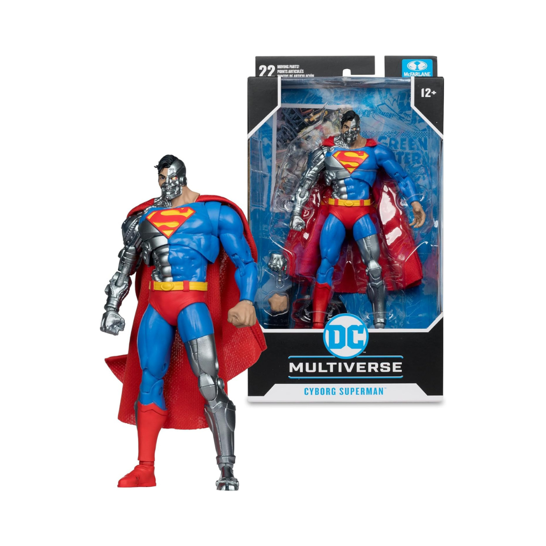 DC Multiverse Cyborg Superman (Revenge of the Green Lanterns) 7 Inch Figure