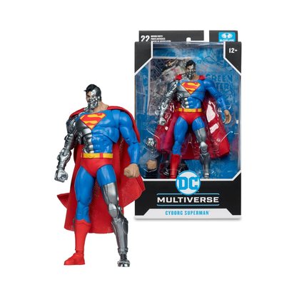 DC Multiverse Cyborg Superman (Revenge of the Green Lanterns) 7 Inch Figure