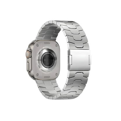 Pulseira magnética de titânio para Apple Watch 49 mm-38 mm - Pulseira de metal ajustável