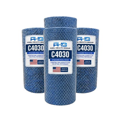 C4030 Pool Filter Cartridges 4 Pack Hayward SwimClear C4030 C4025 C4020 5 Micron Replacement