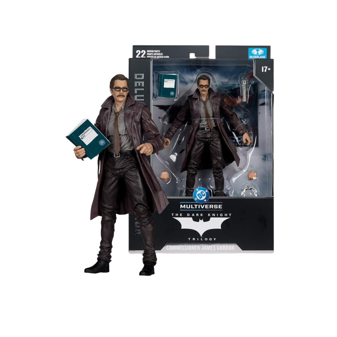 McFarlane DC Multiverse Commissioner Gordon Dark Knight 7-Inch Figure