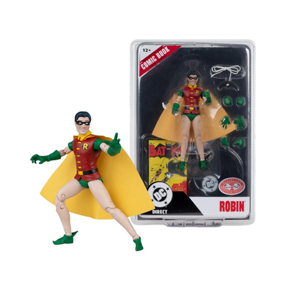 McFarlane DC Direct Robin Dick Grayson Red Platinum Batman #1 7" Figure Comic