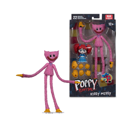McFarlane Toys Poppy Playtime Kissy Missy with Poppy 7-Inch Action Figure