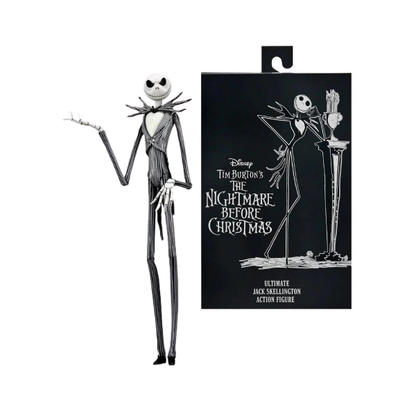 NECA Ultimate Jack Skellington Figure | 7” Nightmare Before Christmas