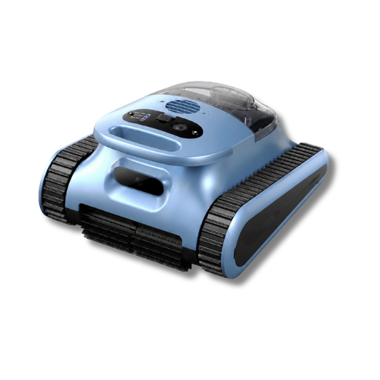 Automatic Robotic Pool Cleaner, 3 in 1 Cordless Pool Vacuum for Inground Pools Floor & Wall & Waterline Cleaning up to 2150 Sqft, 4800GPH Powerful Suction Robot Cleaner 180Min Battery Life, Track Drive