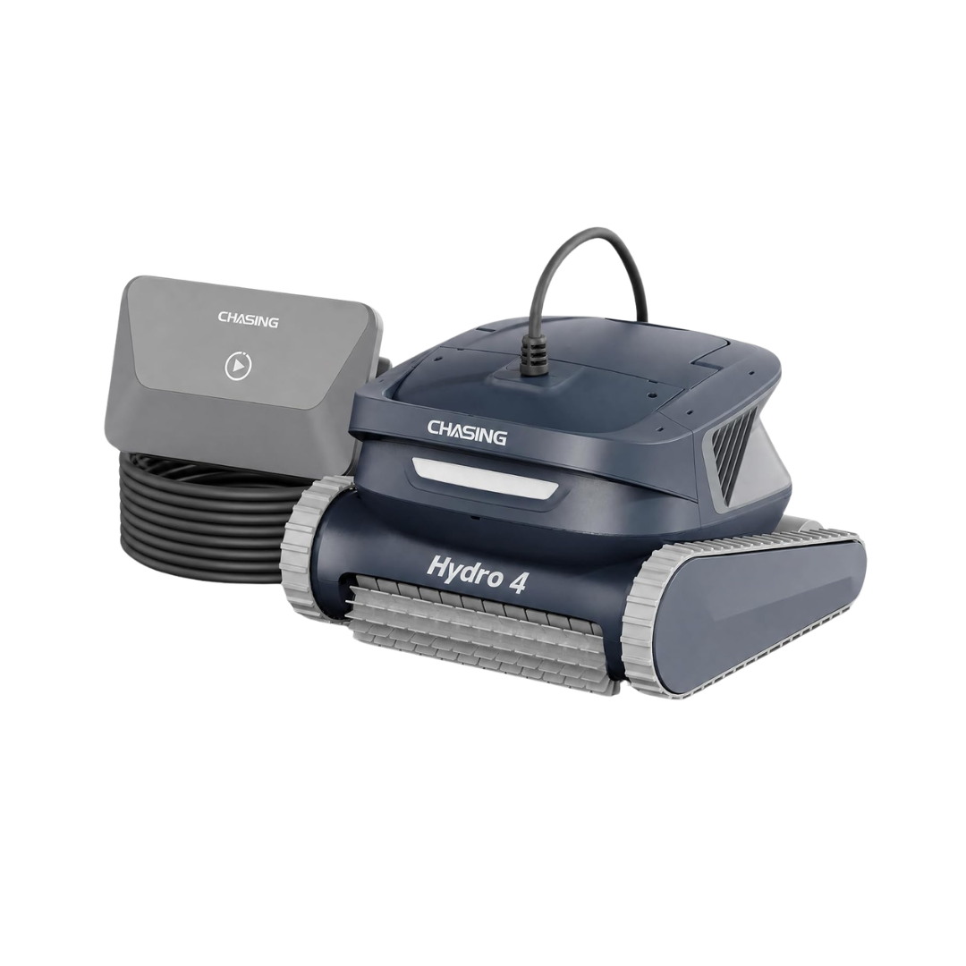 Chasing Hydro 4 Corded Robotic Pool Cleaner for Inground Pools 49ft
