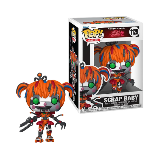 Funko Pop! Games Five Nights at Freddy’s Help Wanted 2 Scrap Baby #1129 Vinyl Figure