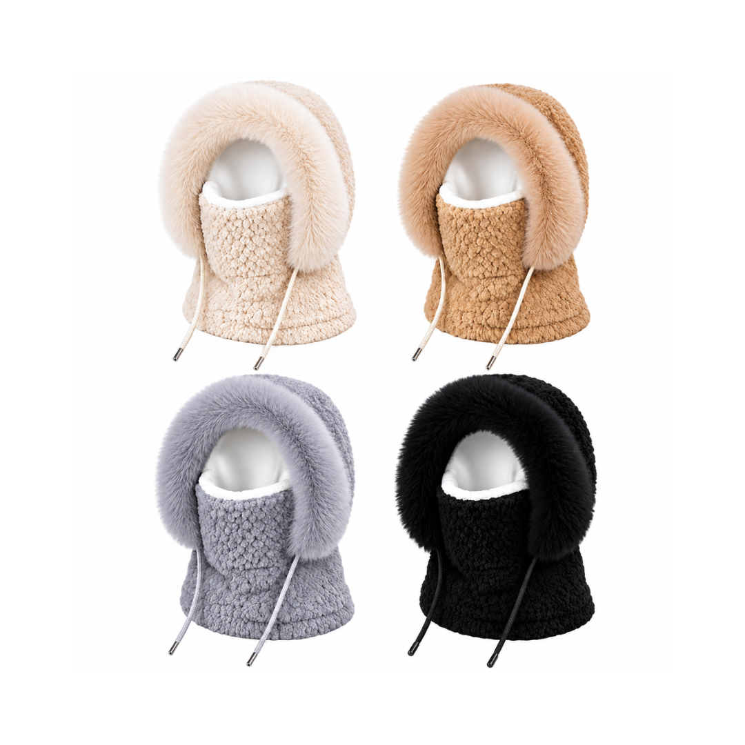 Bunnycool 4-Pack Winter Balaclava Ski Masks for Men and Women, Windproof