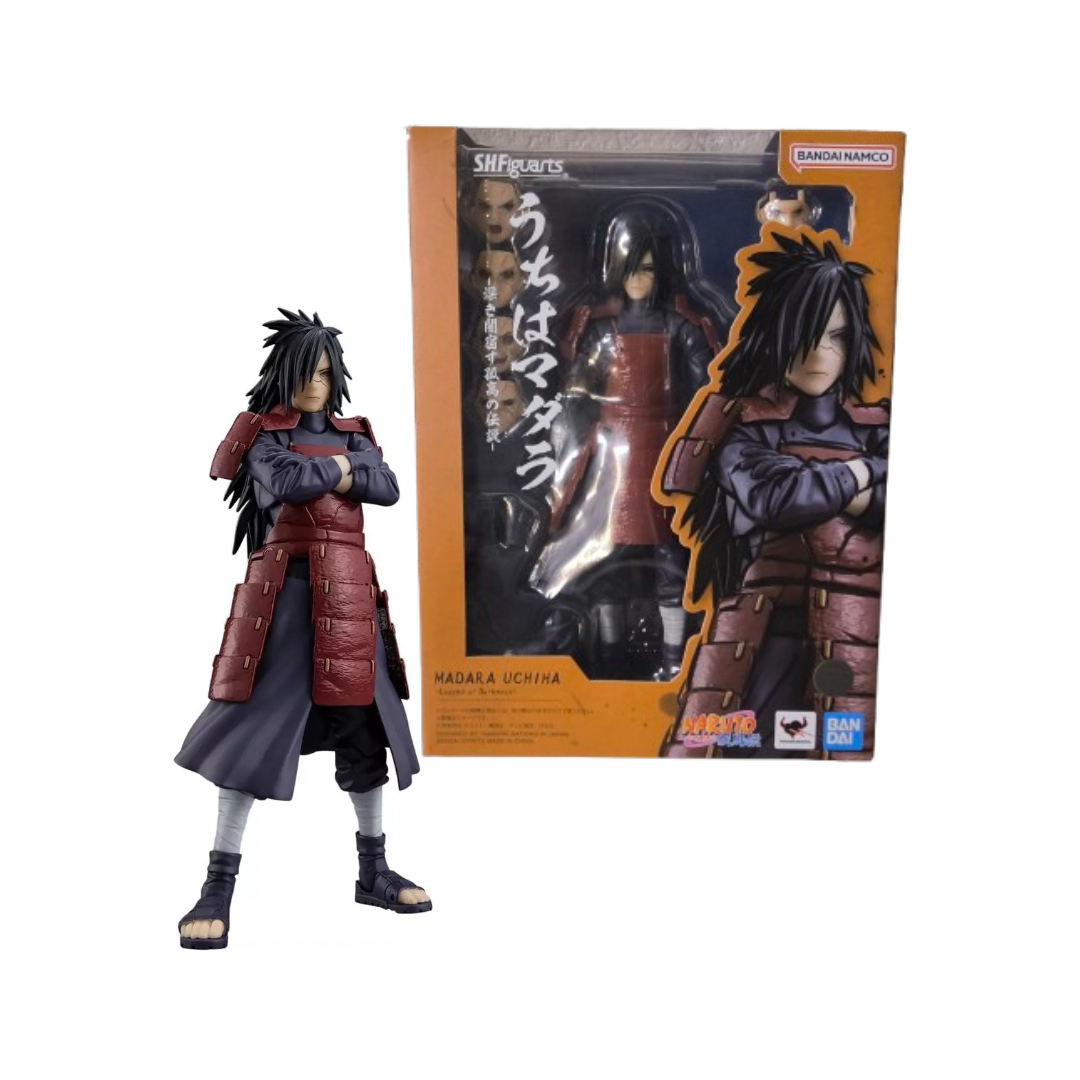 Bandai S.H.Figuarts Naruto Shippuden Madara Uchiha Legend of Darkness Action Figure New
