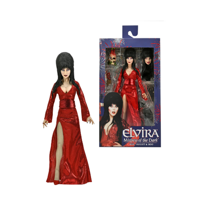 NECA Elvira 8" Clothed Action Figure Red Fright and Boo