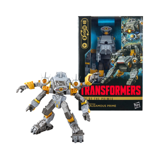 Transformers Age of the Primes Amalgamous Prime Voyager Class Action Figure Hasbro