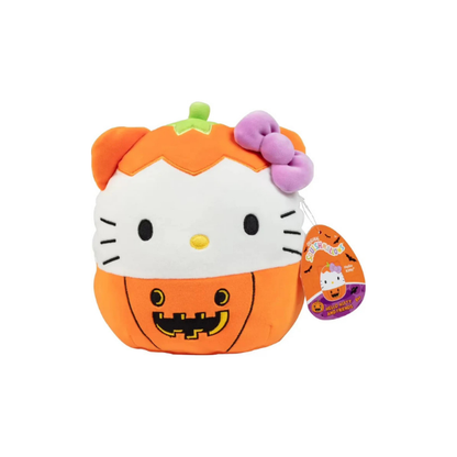 Squishmallows Hello Kitty Pumpkin Halloween Plush (Official Sanrio)