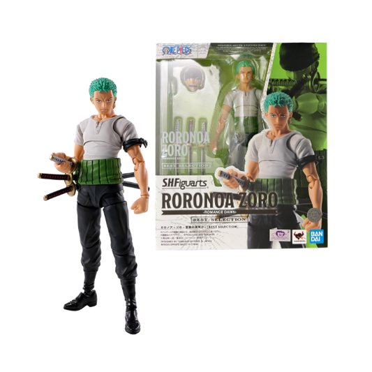 Bandai One Piece Roronoa Zoro Romance Dawn S.H. Figuarts Figure