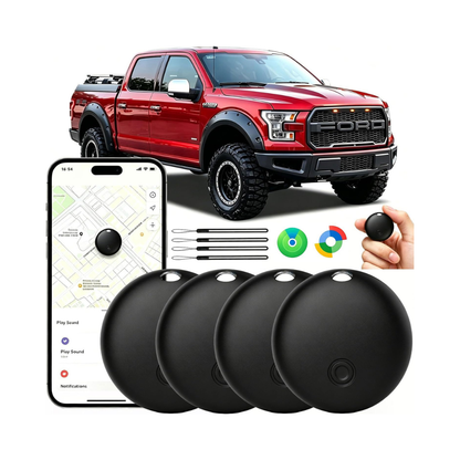 Songhello GPS Tracker 2 Pack for Vehicles, iOS & Android, No Subscription