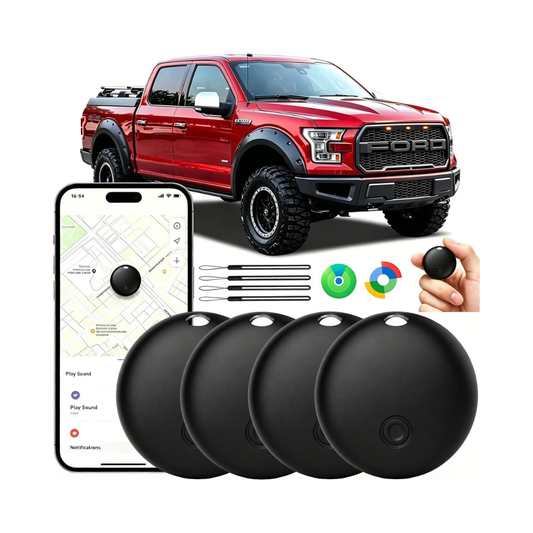 Songhello GPS Tracker 2 Pack for Vehicles, iOS & Android, No Subscription