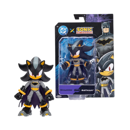 Jakks Pacific DC x Sonic the Hedgehog Shadow as Batman 5-Inch Action Figure