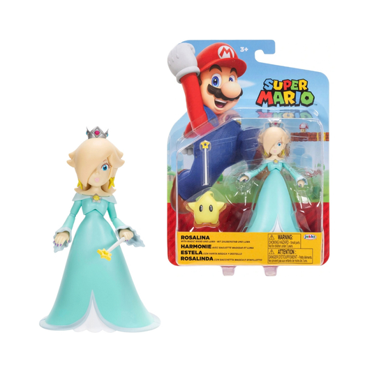 Super Mario Rosalina 4in Figure with Magic Wand & Luma JAKKS Pacific 2026