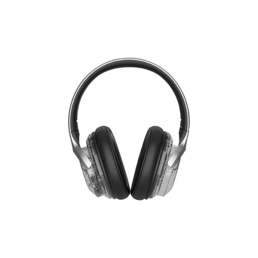 Fones de ouvido Bluetooth 5.0 com cancelamento de ruído espacial, 50 horas de reprodução, controle de volume