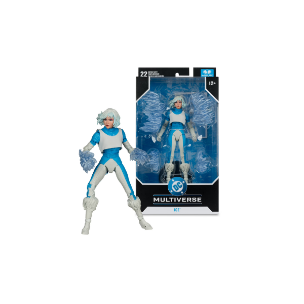 McFarlane Toys Ice 7 inch Articulated Action Figure - DC Multiverse: Fire & Ice