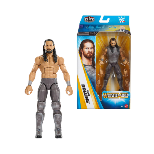 WWE WrestleMania Elite Seth Rollins Action Figure 6-Inch Mattel JHX75