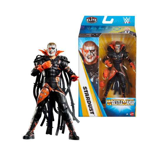 WWE Elite Collection Stardust WrestleMania Action Figure – Mattel Wrestling Collectible