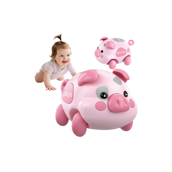 Baby Musical Piggy Toy for 6–18 Months – Tummy Time & Development