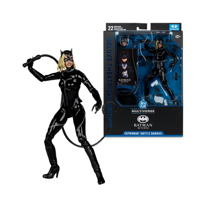 McFarlane DC Multiverse Batman Returns Battle Damaged Catwoman 7-Inch